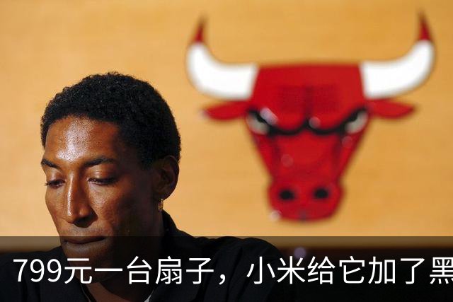 799元一台扇子，小米给它加了黑灰两色